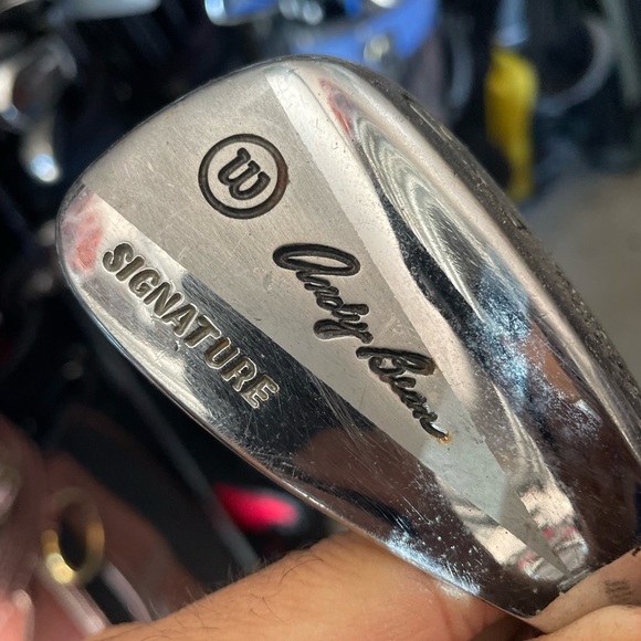 Wilson iron 8 signature Andy Bean in right handed 
Steel - Picture 1 of 10